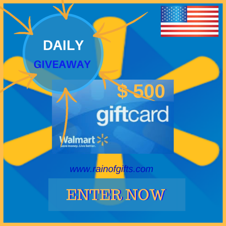 $500 Walmart Gift Card