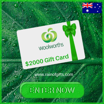 $2000 Woolworth Gift Card🍀 for Aussies🇦🇺