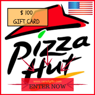 $100 Pizza Hut Gift Card🍕for USA residents🇺🇸